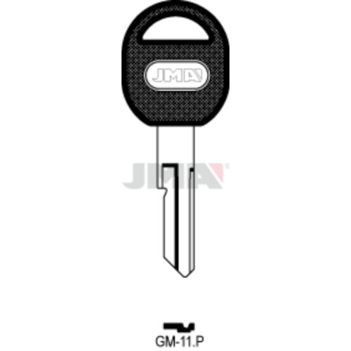 Chei Otel Plastic Negru GM-11.P